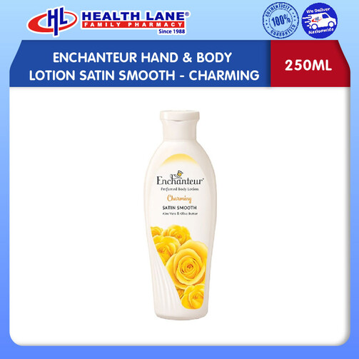 ENCHANTEUR HAND & BODY LOSYEN SATIN SMOOTH- CHARMING (250ML)